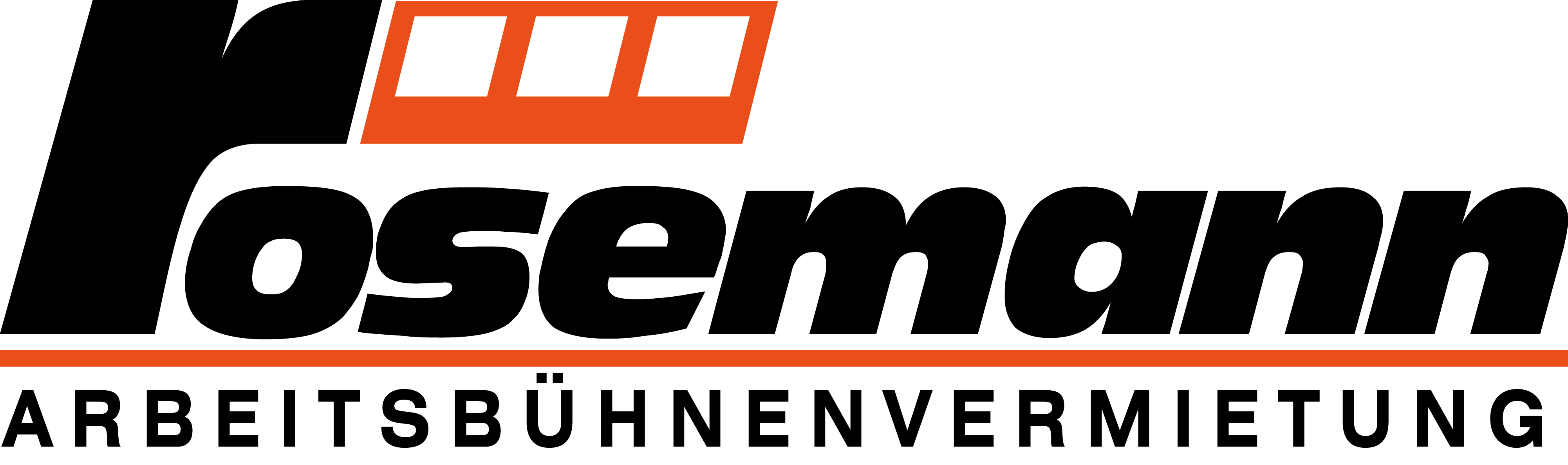 Logo von Rosemann Arbeitsbühnen – Vermietung von Arbeitsbühnen und Baumaschinen in Berlin und Brandenburg